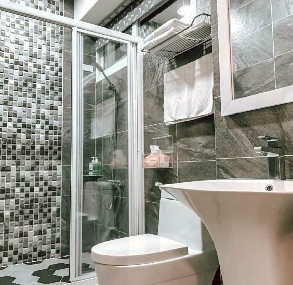 اتاق استاندارد با بالکن, 金銀花民宿