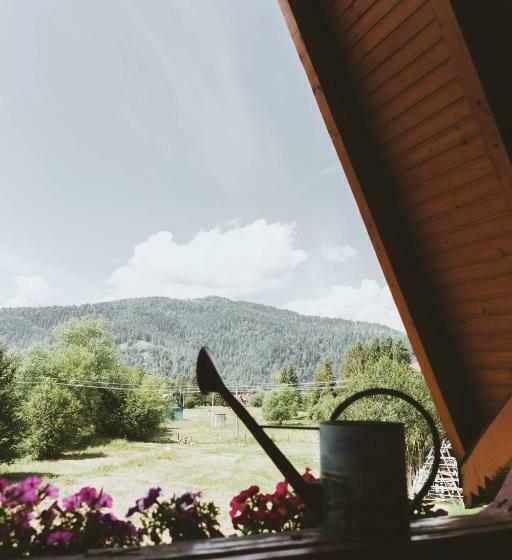 Standardzimmer mit Terrasse, садиба маланка