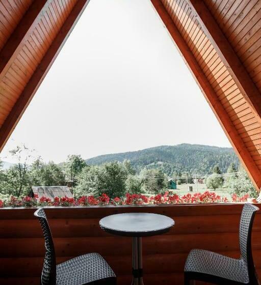 Standardzimmer mit Terrasse, садиба маланка