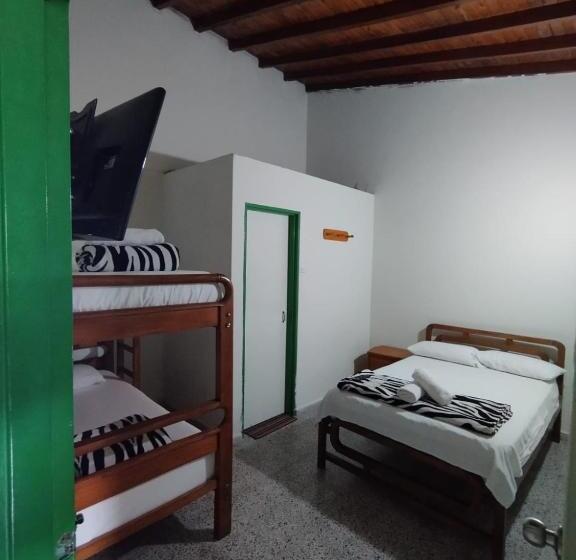 4인용 스탠다드 룸, Casa Verde Guatapé