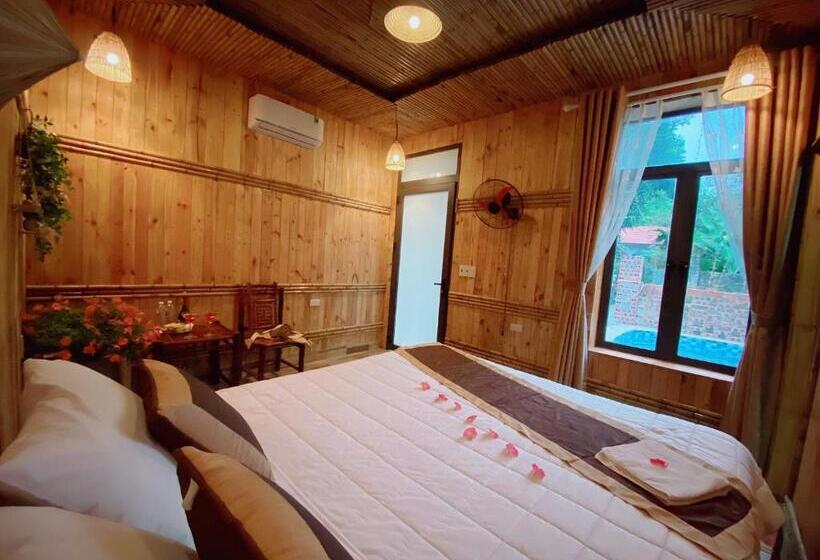 Bungalow Standart Vista Jardim, Trang An Moon Garden Homestay