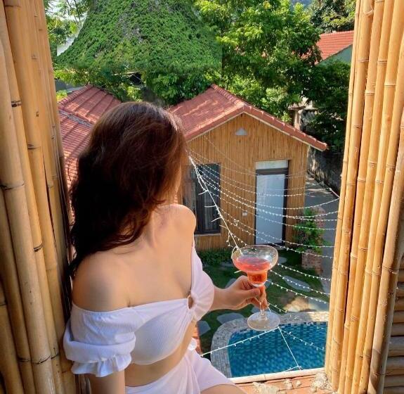 Quarto deluxe, Trang An Moon Garden Homestay