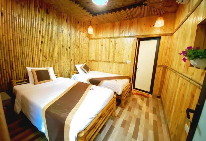 Bungalow Familiar, Trang An Moon Garden Homestay