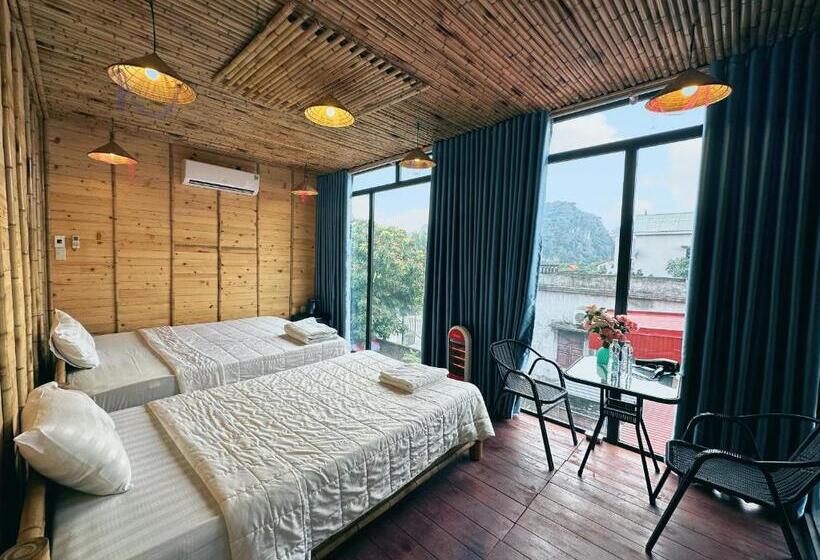 Bungalow Familiar, Trang An Moon Garden Homestay