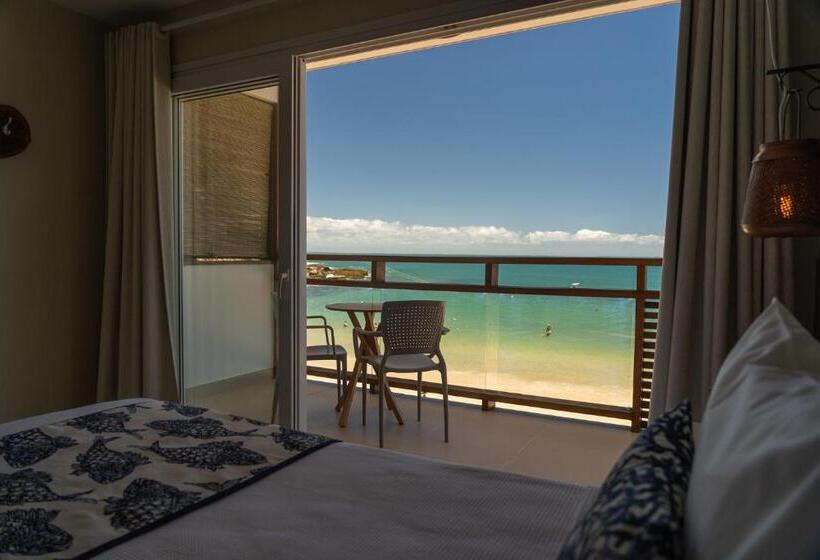 디럭스 테라스 룸 바다 전망, Pousada Dona Moça