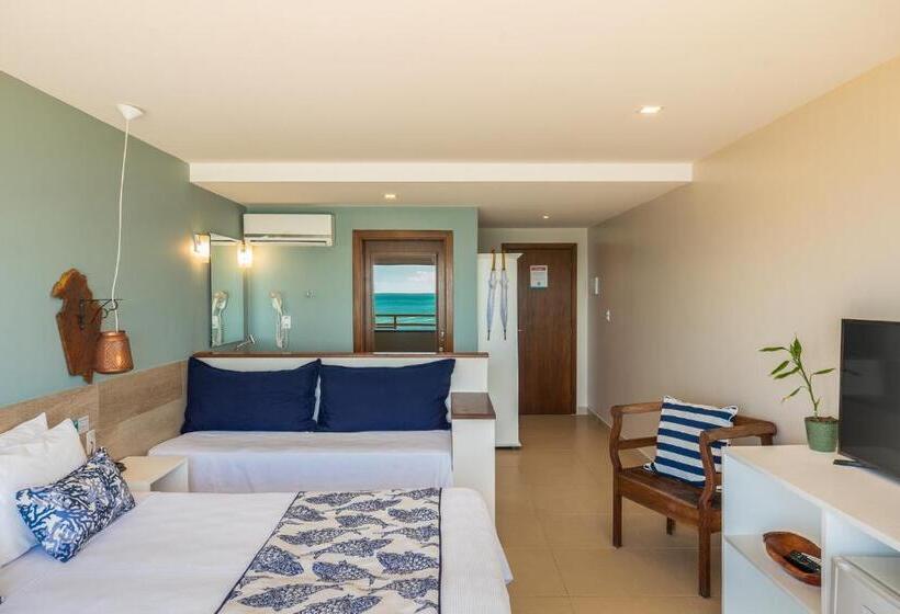 디럭스 테라스 룸 바다 전망, Pousada Dona Moça