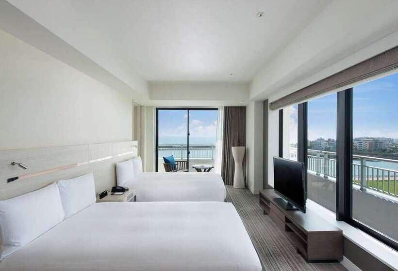 סוויטה דלוקס, Hilton Okinawa Chatan Resort