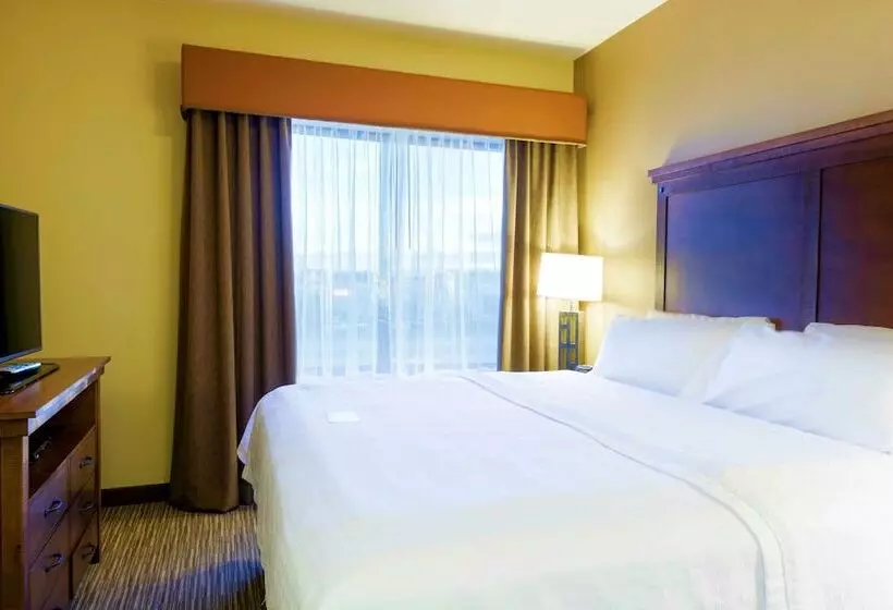キングサイドベッドのスタンダードワンルーム, Homewood Suites By Hilton Billings, Mt