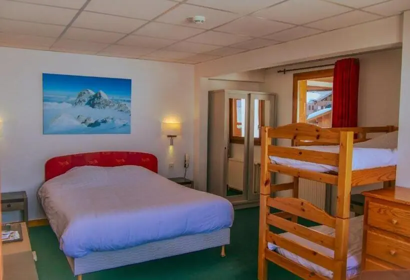 スタンダード４人部屋, Le Val Chavière