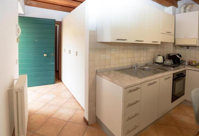 اتاق راحتی سه تخته, Giardino Giusti House & Court