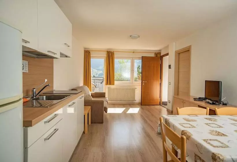 ２ベッドルームアパートメント, Aparthotel Des Alpes