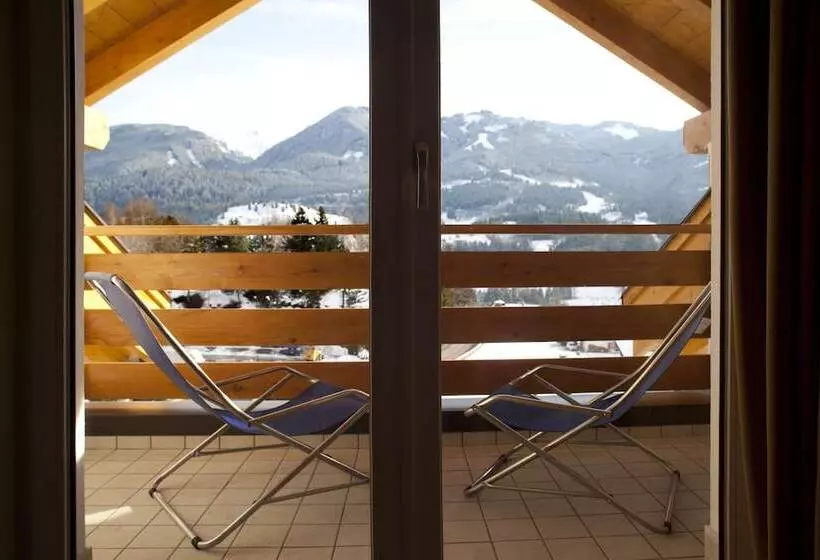 ２ベッドルームのスーペリアアパートメント, Aparthotel Des Alpes