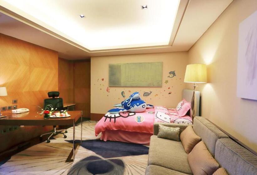 סוויטת דלוקס נוף לים, Xiamen International Conference Center Hotel Prime Seaview