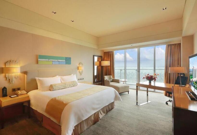 חדר דלוקס נוף לים, Xiamen International Conference Center Hotel Prime Seaview