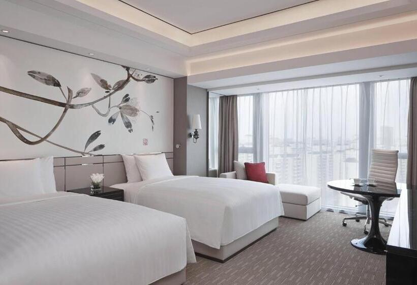 디럭스 룸, Shanghai Marriott Hotel Parkview