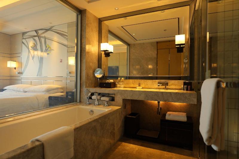 스탠다드 룸 킹사이즈 침대, Shanghai Marriott Hotel Parkview