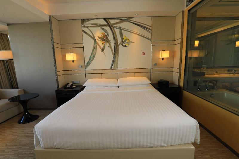 اتاق لوکس با تخت بزرگ, Shanghai Marriott Hotel Parkview