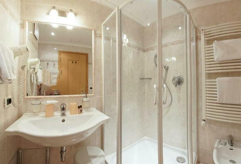 Трехместный Номер Стандарт с Балконом, Garni Crepaz