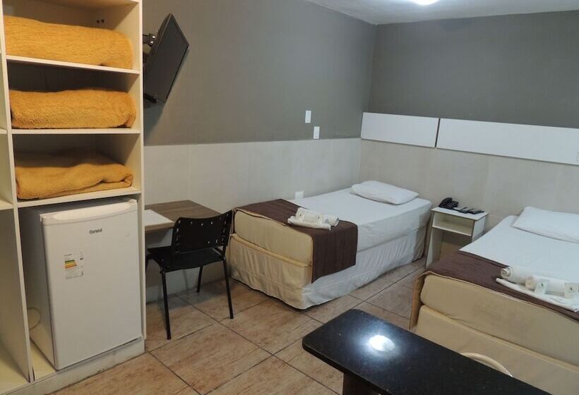 스탠다드 트리플 룸, Bh Inn Palmares   By Up Hotel   Acesso Cristiano Machado