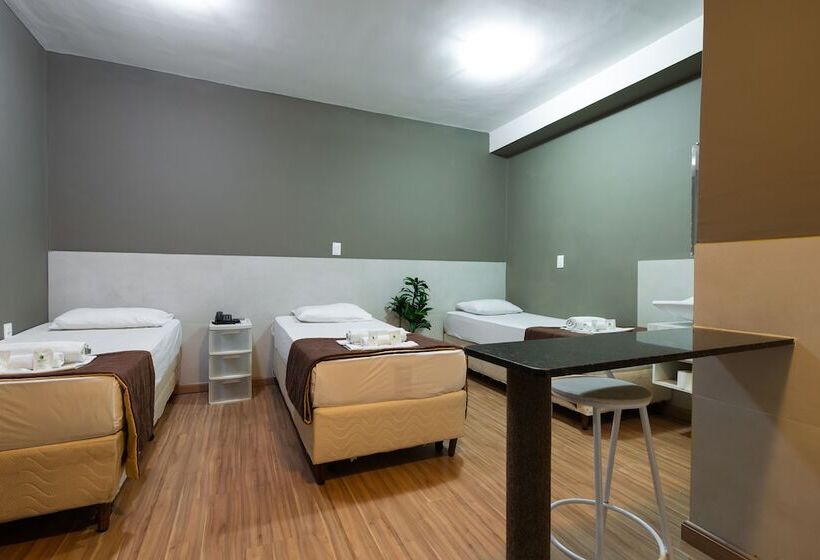 스탠다드 트리플 룸, Bh Inn Palmares   By Up Hotel   Acesso Cristiano Machado