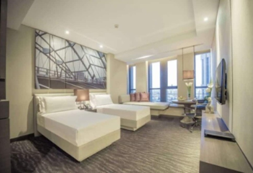 חדר פרמיום עם נוף לעיר, Pan Pacific Tianjin