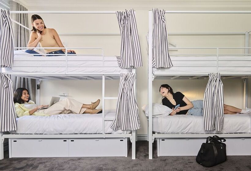 共用房间的床, The Pacific House Hostel