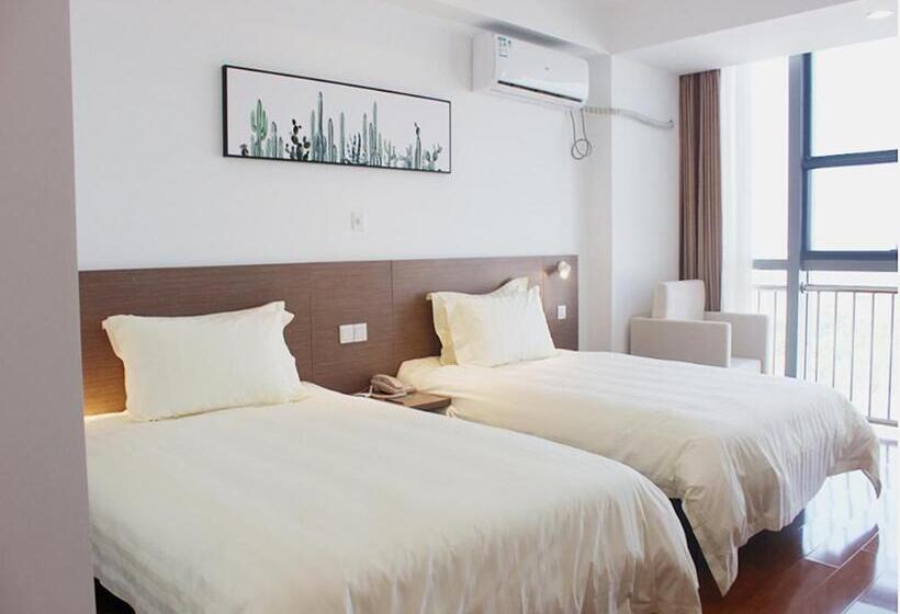 비즈니스룸, Jinjiang Inn Fashion Zhenjiang Dagang Pingchang Road