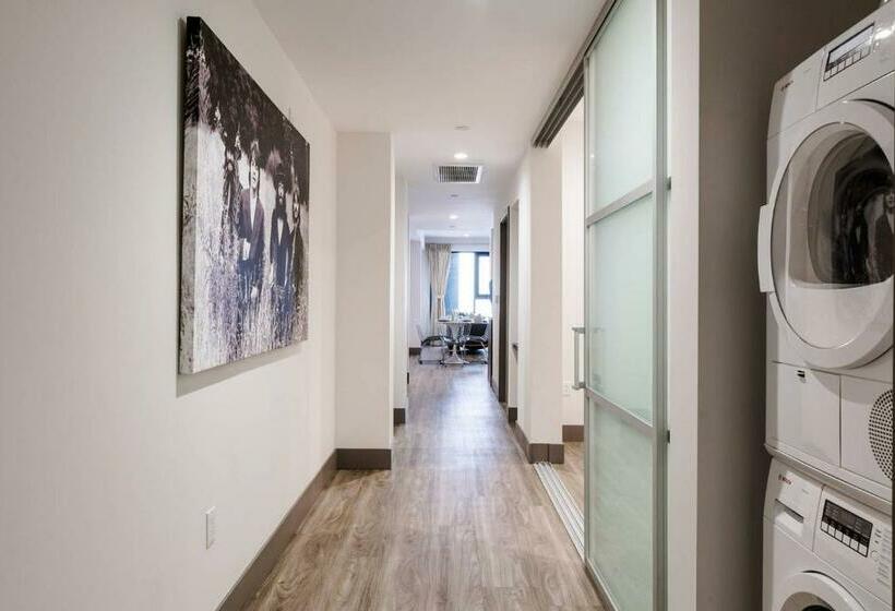 شقة غرفة نوم واحدة مزودة بشُرفة, Abode Los Angeles   Downtown South Park