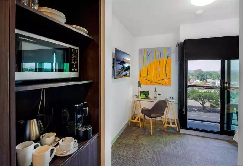 Superior-huone Parveke, Mercure Bendigo Schaller