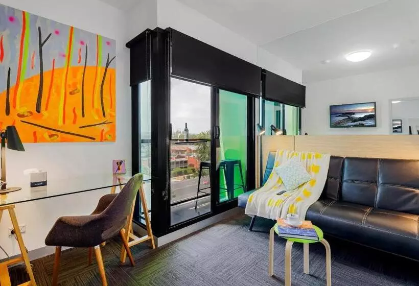 Superior-huone Parveke, Mercure Bendigo Schaller