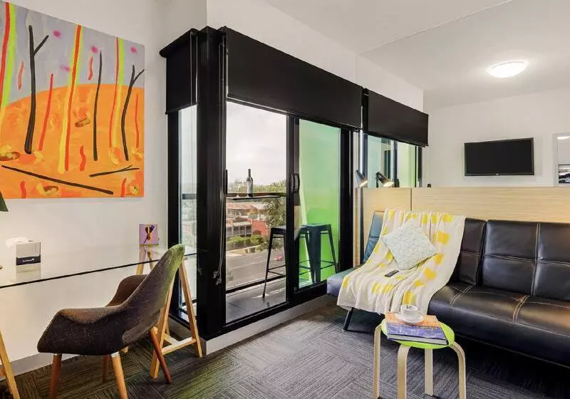 Superior-huone Parveke, Mercure Bendigo Schaller