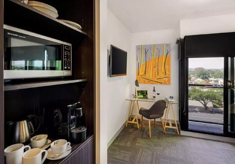 Superior-huone Parveke, Mercure Bendigo Schaller