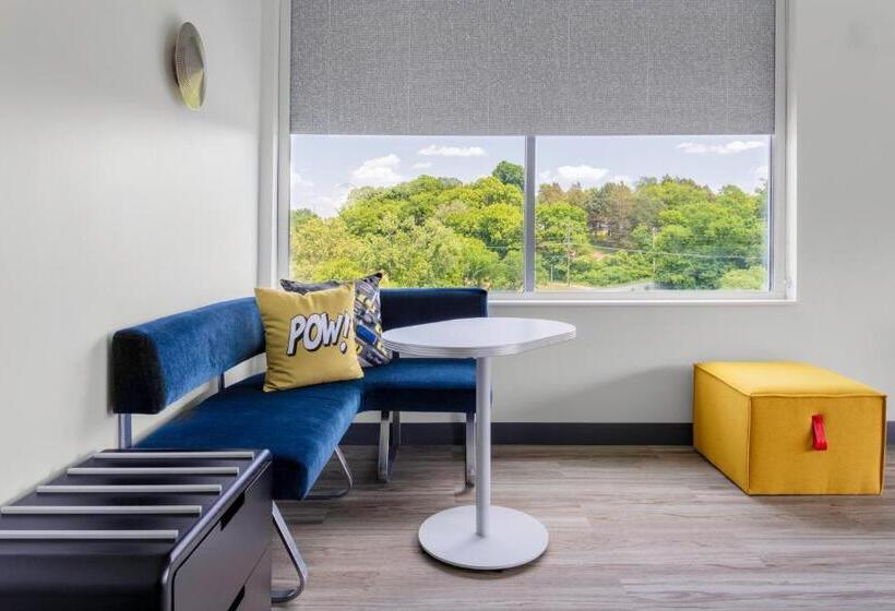 适合残疾人士使用的带超级大床的标准间, Aloft Nashville Airport