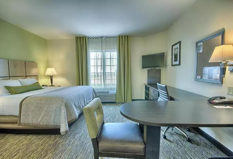 キングサイドベッドのスタンダードワンルーム, Candlewood Suites Columbus   Grove City, An Ihg