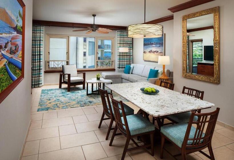 فيلا غرفتين نوم مطلة على الحديقة, Marriott S Maui Ocean Club   Lahaina & Napili Towers