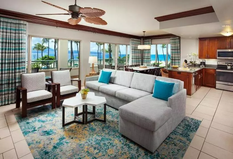 オーシャンビュー２ベッドルームヴィラ, Marriott S Maui Ocean Club   Lahaina & Napili Towers