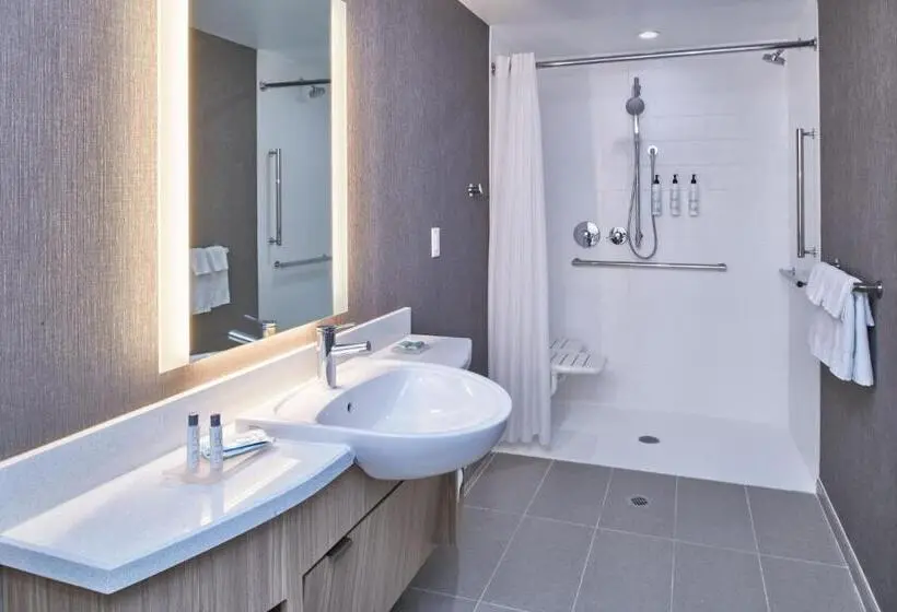 キングサイドベッドのスタンダードワンルーム, Springhill Suites By Marriott Detroit Dearborn