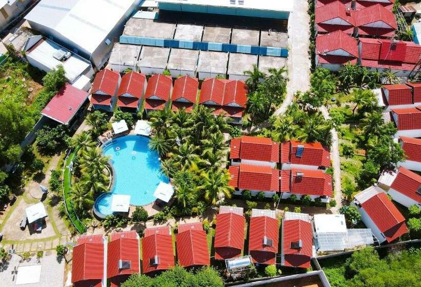 庭の見えるスタンダードトリプルルーム, Fla Village