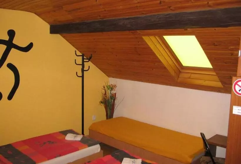 اتاق استاندارد سه تخته با سرویس بهداشتی مشترک, Bed & Breakfast Penzion Brno