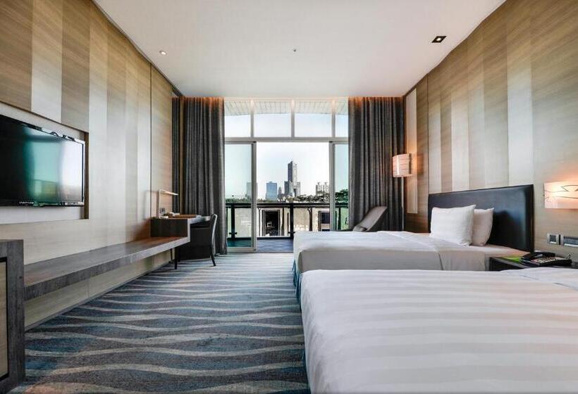 اتاق استاندارد با چشم‌انداز, City Suites  Kaohsiung Chenai