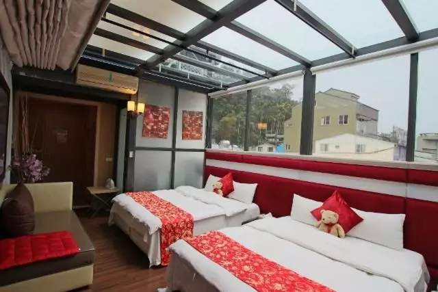 اتاق اجرایی سه نفره, Tanxiang Resort Hotel Sun Moon Lake Harbour   Sun Moon Lake Pier