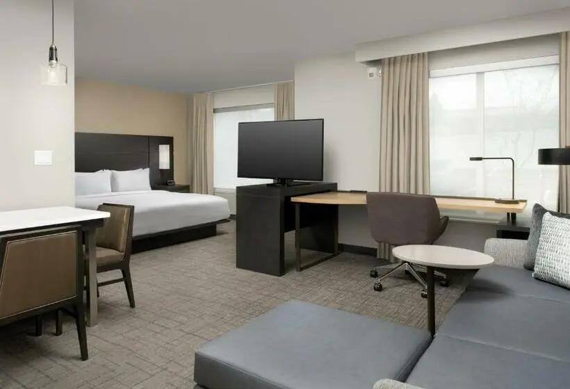 キングサイドベッドのスタンダードワンルーム, Residence Inn By Marriott Portland Clackamas