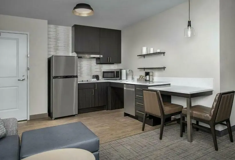 キングサイドベッドのスタンダードワンルーム, Residence Inn By Marriott Portland Clackamas
