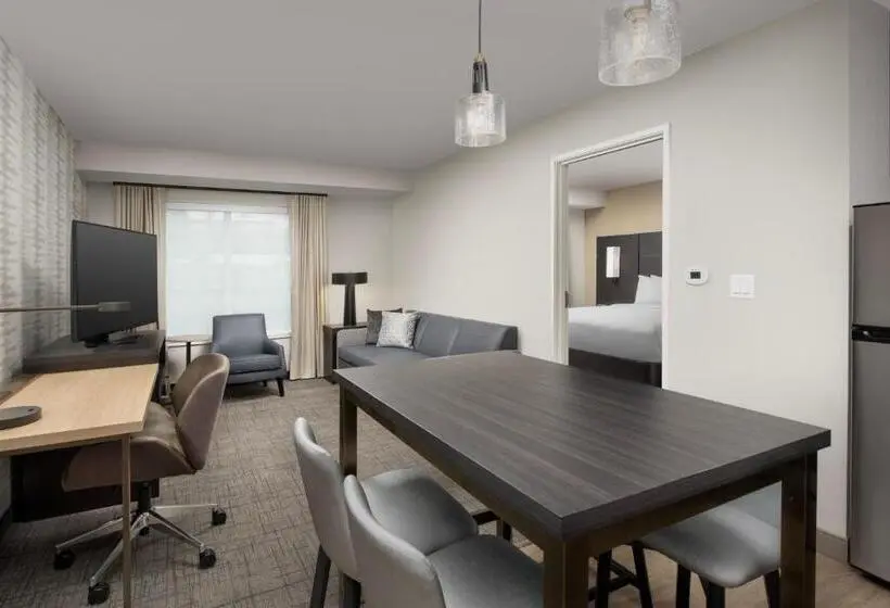 キングサイズベッドのデラックススイート, Residence Inn By Marriott Portland Clackamas