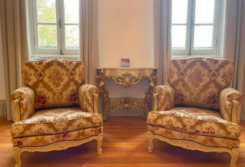 キングサイズベッドのデラックスルーム, Château De Bruges