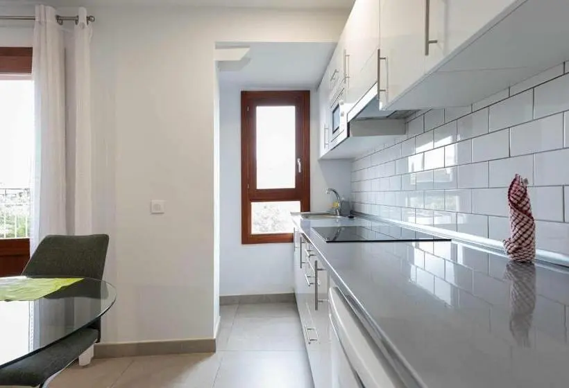 バルコニー付き１ベッドルームアパートメント, Vegueta Rooftop Suites By Airnest