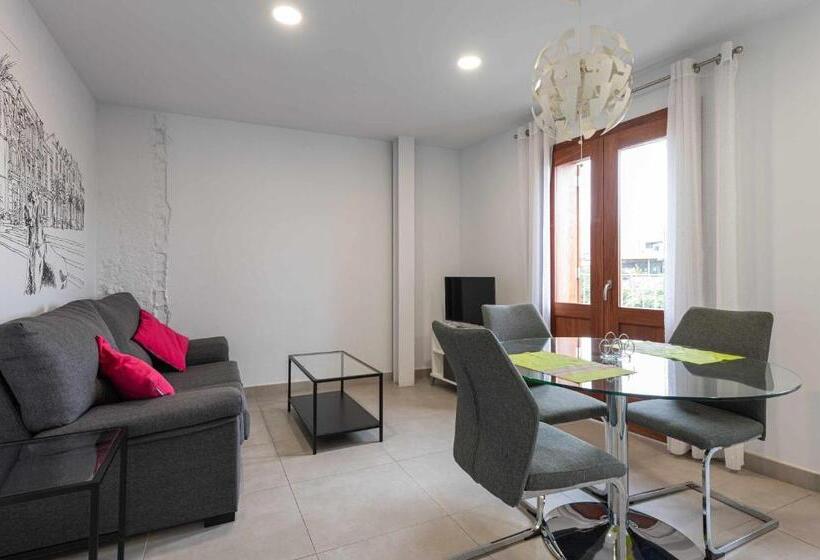 דירה בת חדר שינה 1 עם מרפסת, Vegueta Rooftop Suites By Airnest
