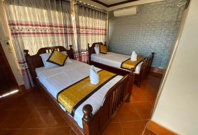 带城市景观的标准间, Bountang Mountain View Riverside