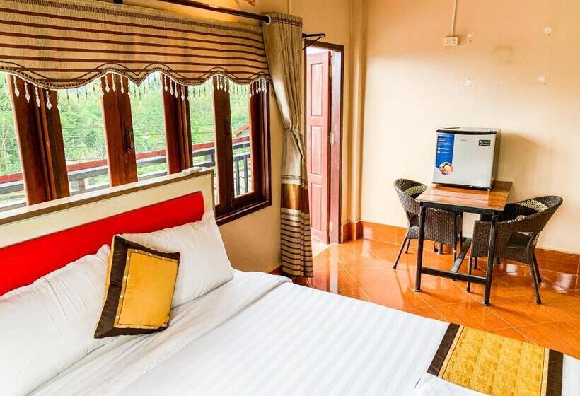 标准间带山景, Bountang Mountain View Riverside