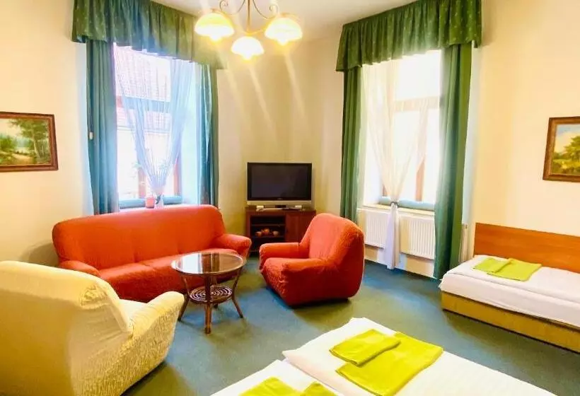 スタンダード４人部屋, Penzion černý Kůň